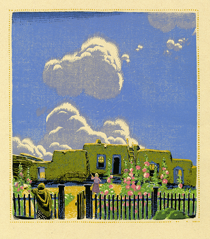 Summer Clouds by Gustave Baumann