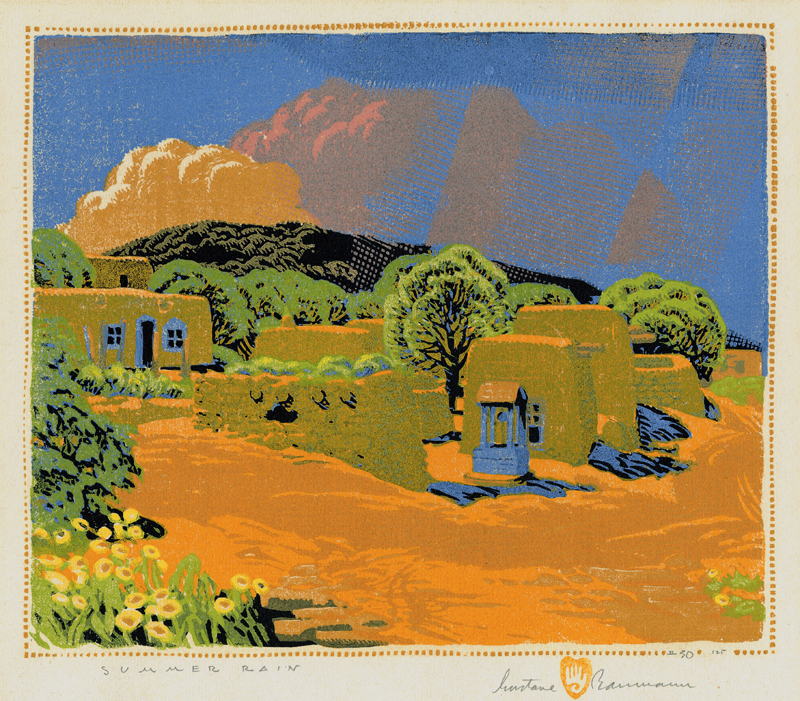 Summer Rain by Gustave Baumann