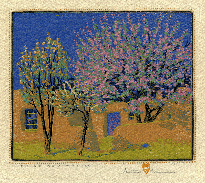 Spring New Mexico by Gustave Baumann