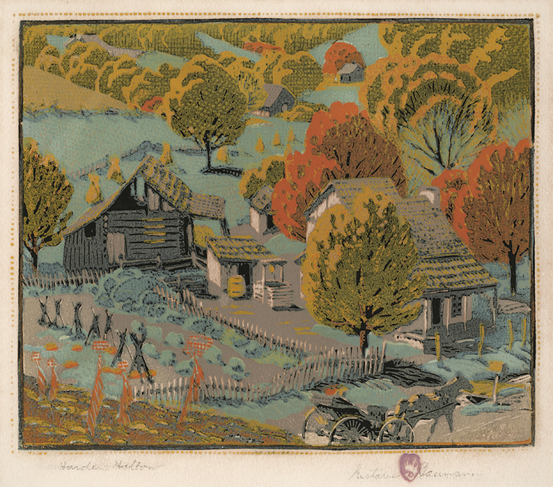 Harden Hollow by Gustave Baumann