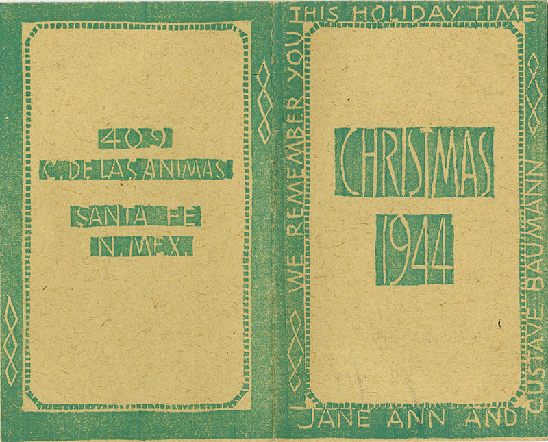 Christmas 1944 by Gustave Baumann