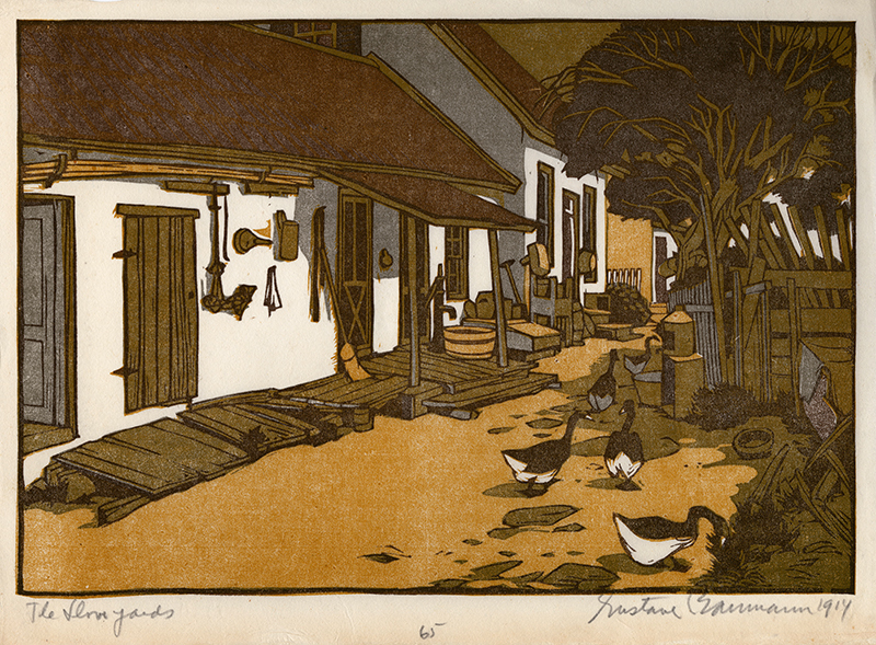 In the Hills o Brown (a portfolio of 12 color woodcuts) by Gustave Baumann