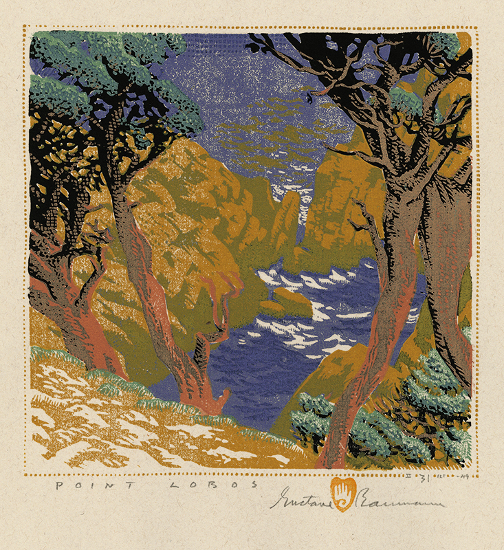 Point Lobos by Gustave Baumann