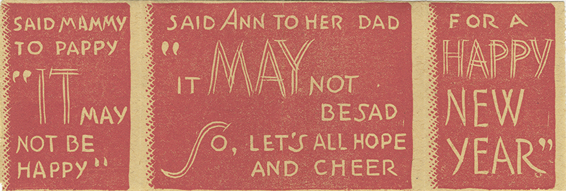 Greetings, 1952 by Gustave Baumann