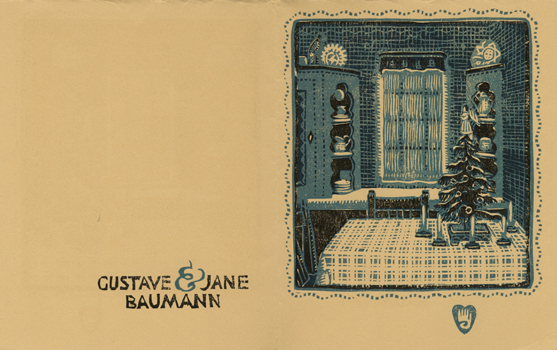 Greetings MCMXXV by Gustave Baumann