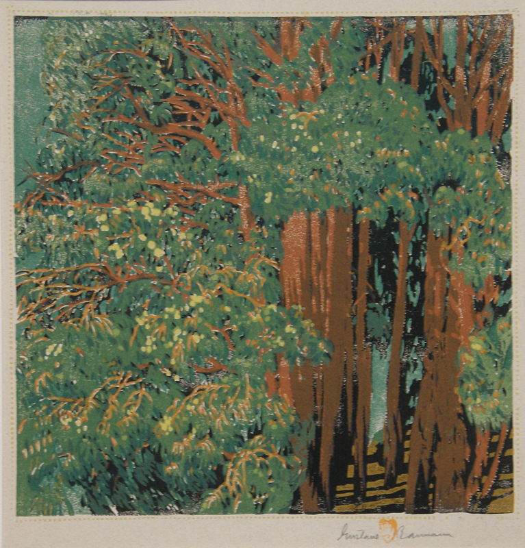 Singing Woods by Gustave Baumann