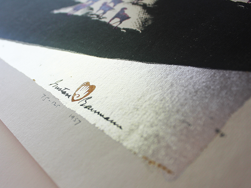 Waiting to be Counted by Gustave Baumann