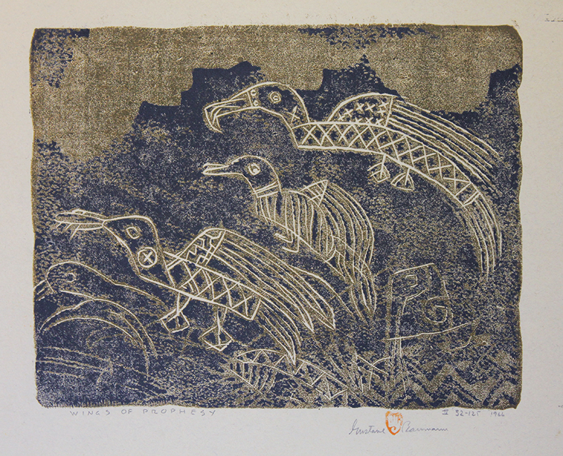 Wings of Prophesy by Gustave Baumann