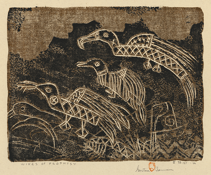 Wings of Prophesy by Gustave Baumann