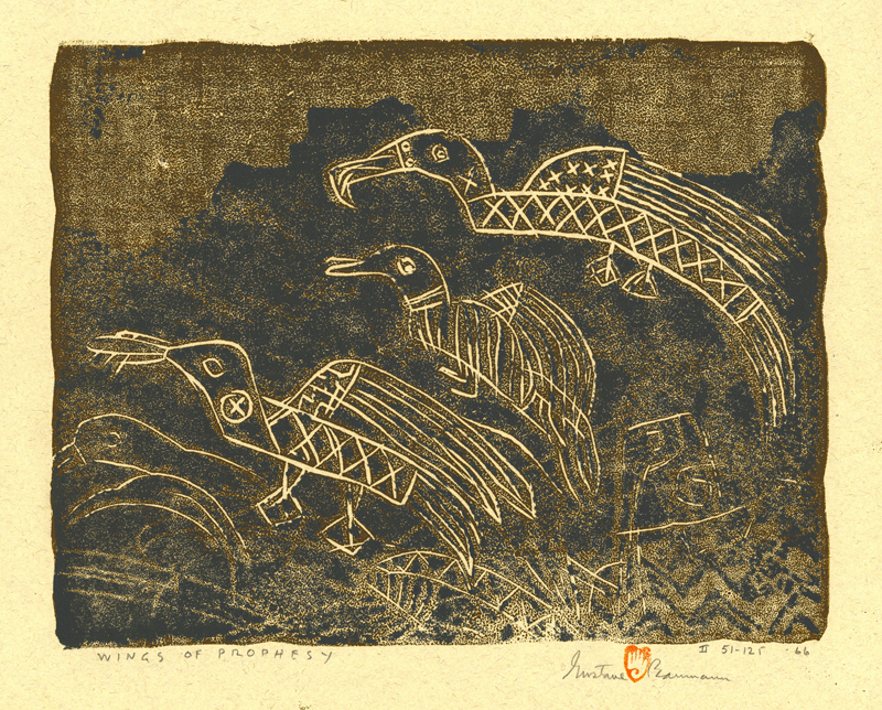 Wings of Prophesy by Gustave Baumann
