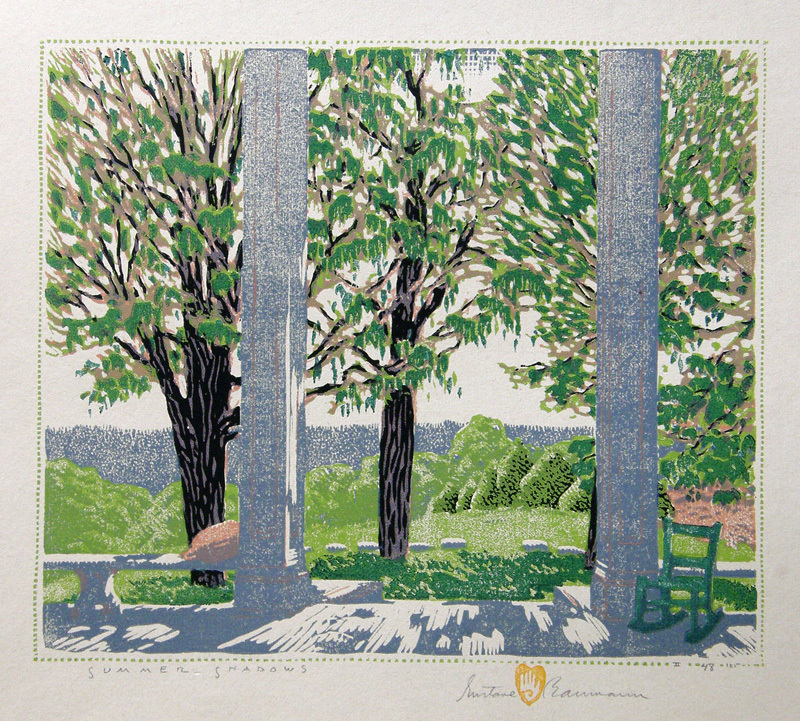 Summer Shadows by Gustave Baumann
