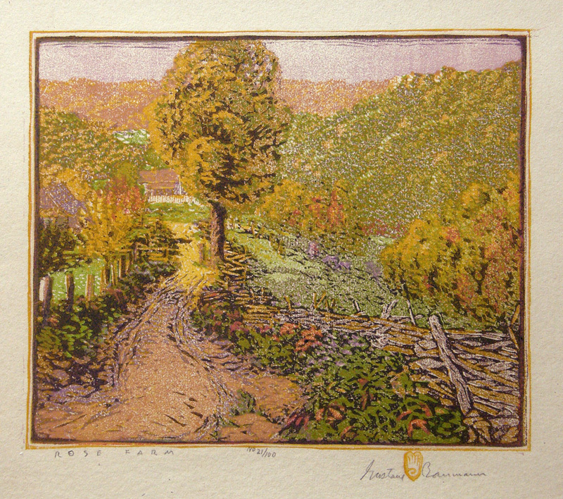 Rose Farm by Gustave Baumann