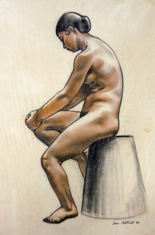 Model Seated by Dorr Bothwell