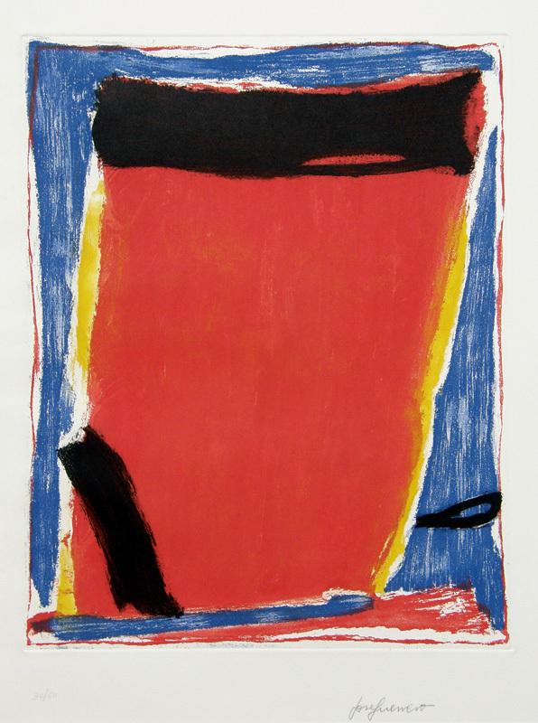 Untitled abstraction by Jose Guerrero