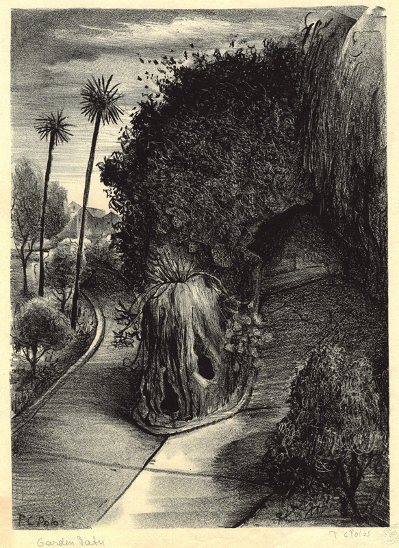 Garden Path (WPA) by Theodore Polos
