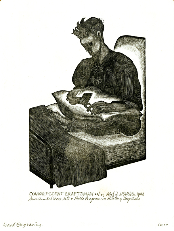 Convalescent Craftsman (WPA) by Abel Franklin McAllister