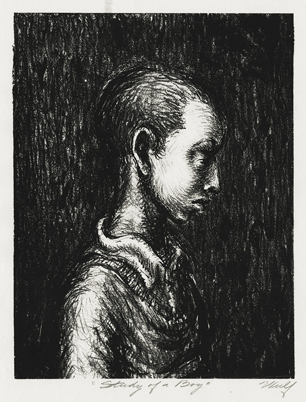 Study of a Boy (WPA) by Lloyd William Wulf