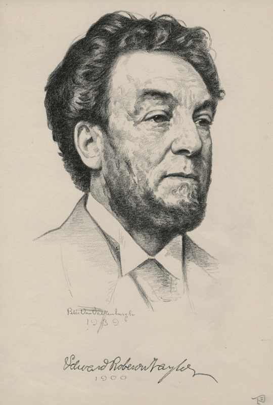 Edward Robeson Taylor (WPA) by Peter Van Valkenburgh