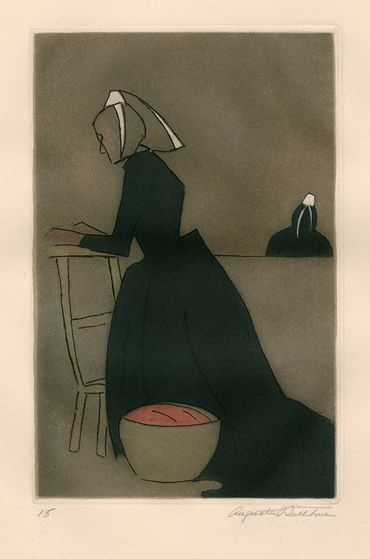 Woman Praying Brittany by Augusta Payne Rathbone