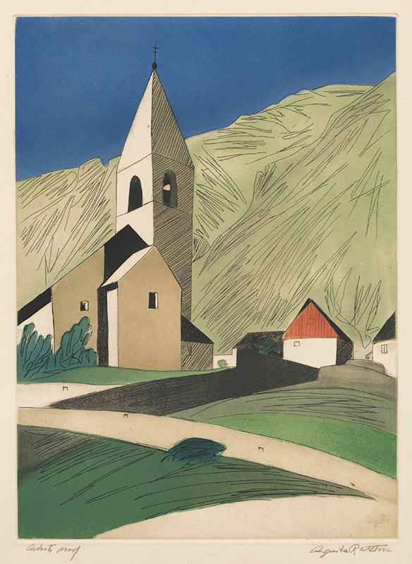 St. Dalmas, French Riviera by Augusta Payne Rathbone