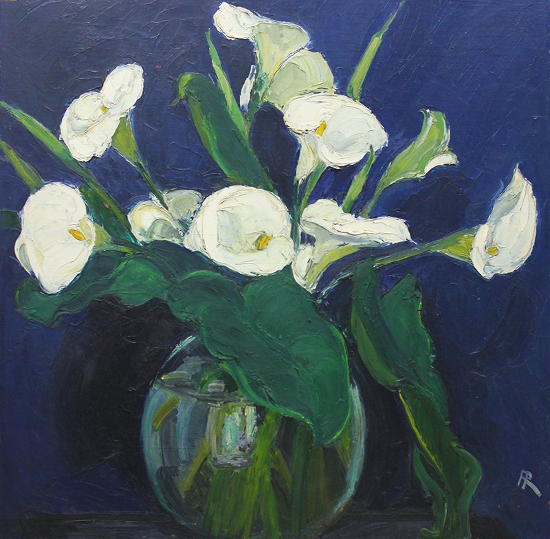 Untitled (Calla Lilies) by Augusta Payne Rathbone