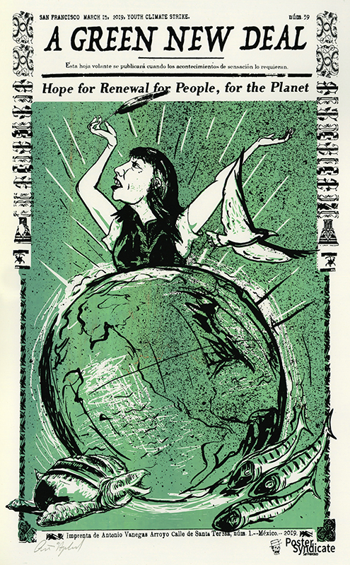 A Green New Deal / Hope for Renewal for People, for the Planet by Art Hazelwood