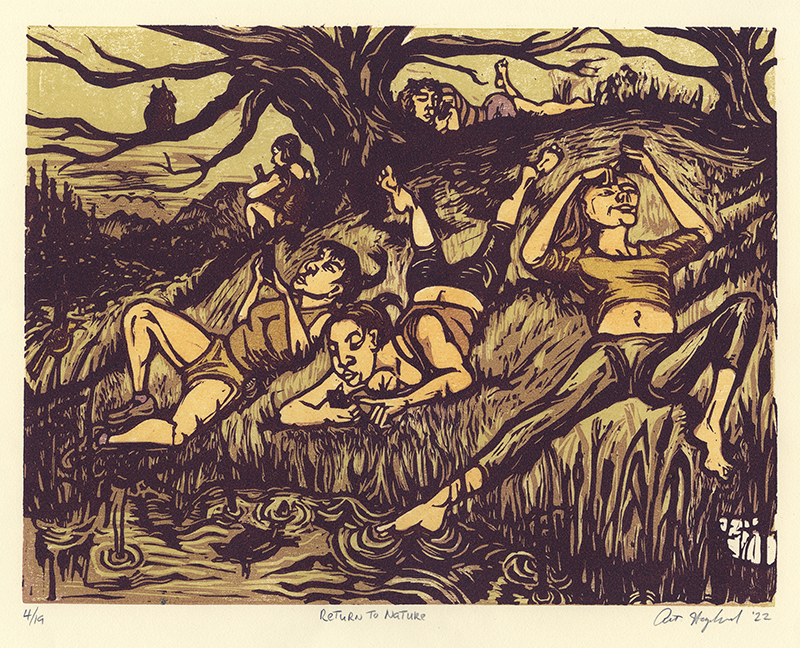 Return to Nature by Art Hazelwood
