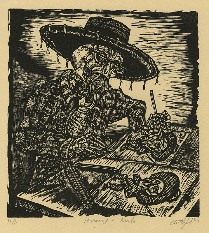Homage a Posada by Art Hazelwood