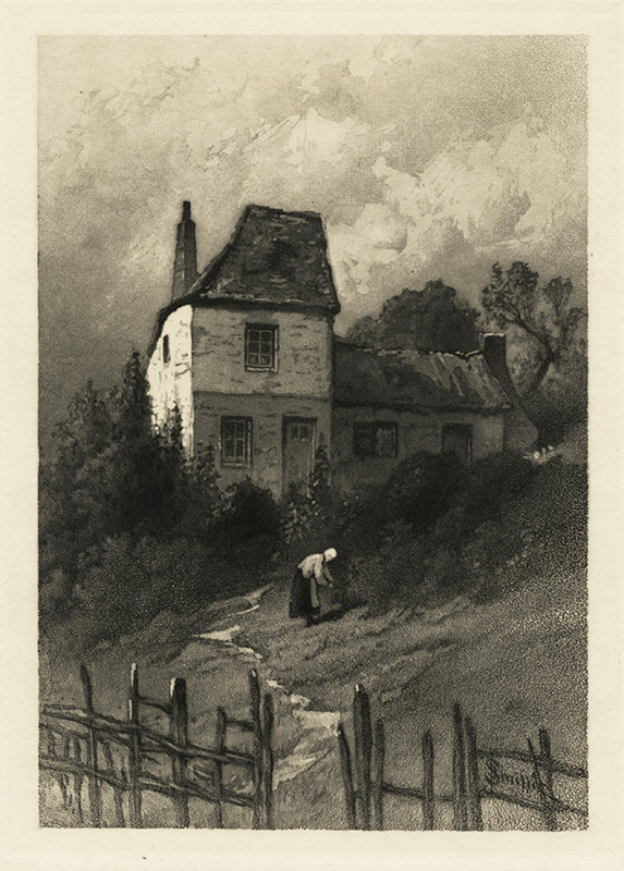 Old House Near Boulogne by James David Smillie