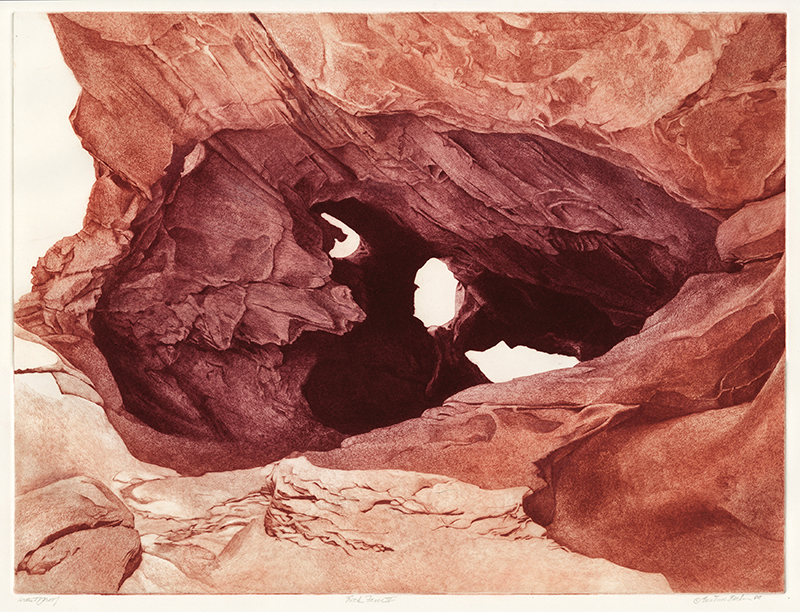 Rock Faces III by Beatrice Berlin