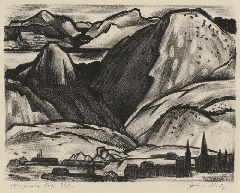 Virginia City by John Charles Haley
