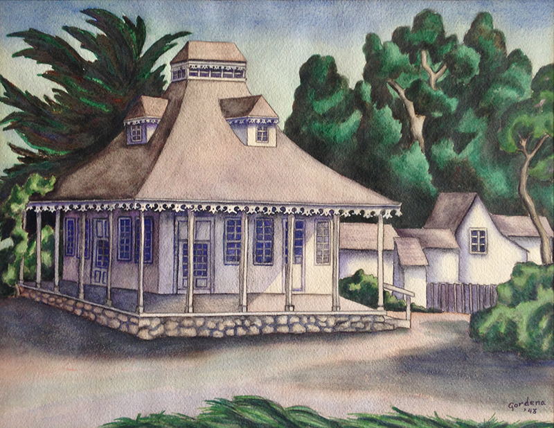 (House Near Vallejo) by Gordena Parker Jackson