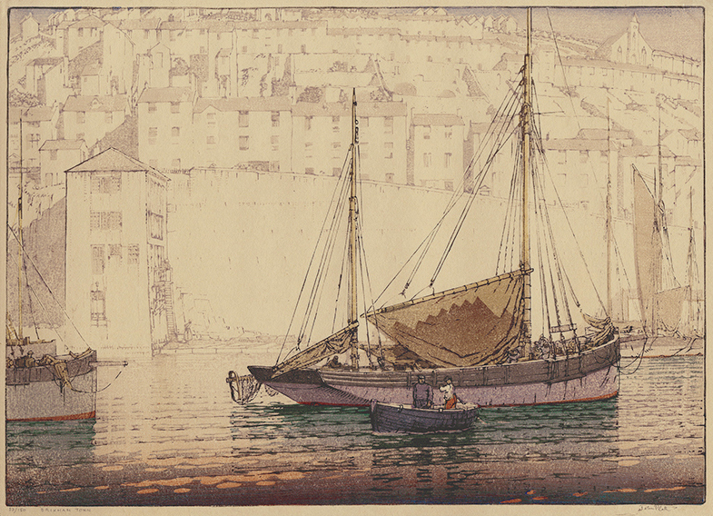 Brixham Town by John Edgar Platt