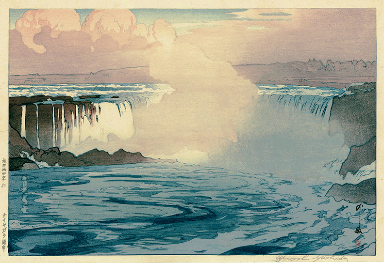 Niagara Falls By Hiroshi Yoshida Annex Galleries Fine Prints Niagara Falls By Hiroshi Yoshida Annex Galleries Fine Prints