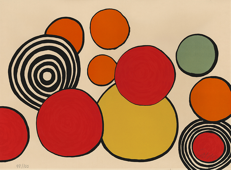 Taches de Rousseur (Freckles) from La Memoire Elementaire by Alexander Calder