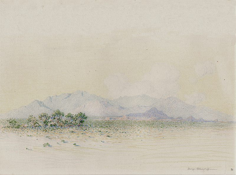 (San Francisco Peaks, Arizona) by George Elbert Burr