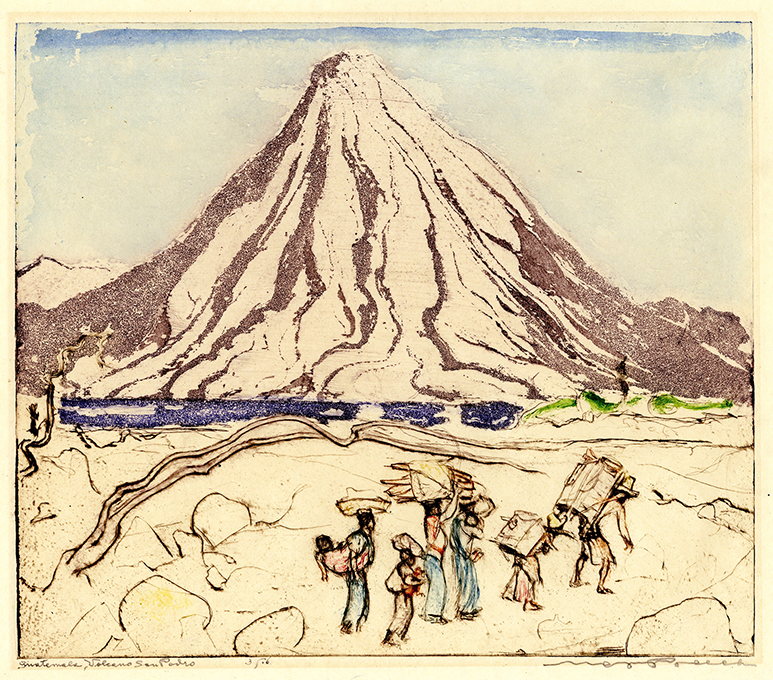 Guatemala, Volcano San Pedro by Max Pollak