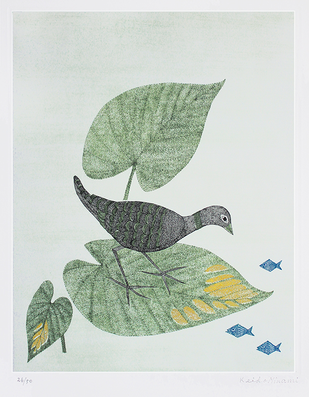 (Bird and Fish) by Keiko Minami