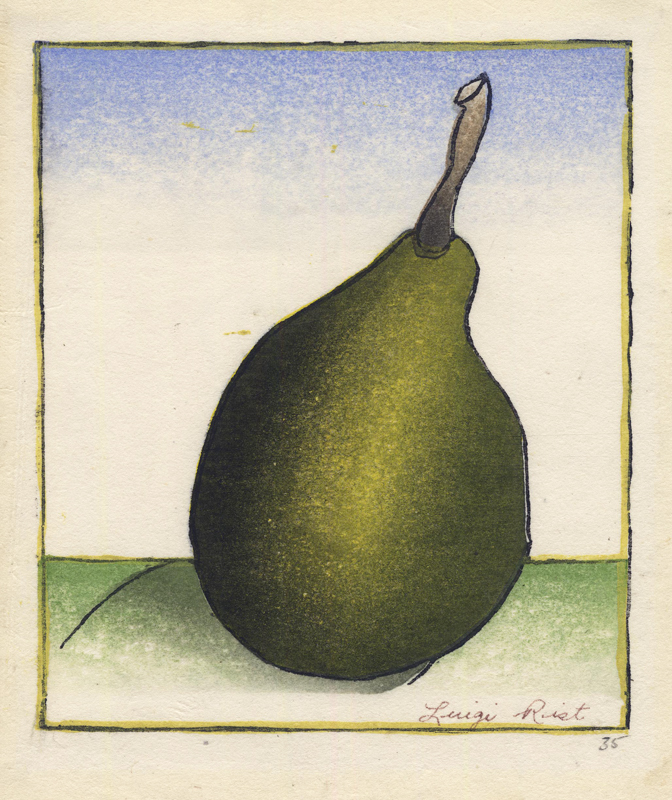 The Pear 2 by Luigi Rist