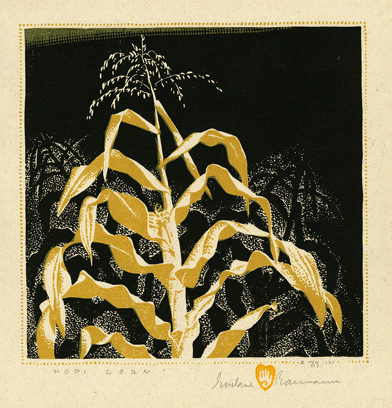 Hopi Corn by Gustave Baumann