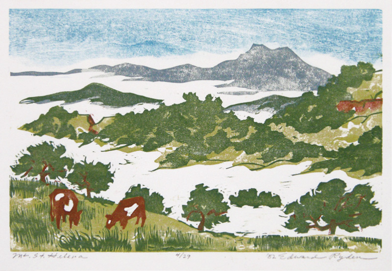 Mt. St. Helena by Edward Ryden