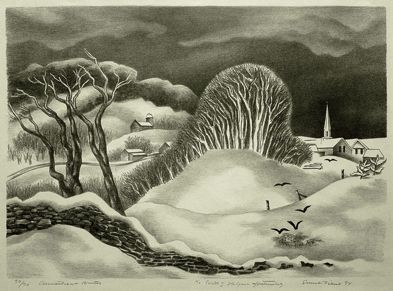 Connecticut Winter by Ernest Fiene