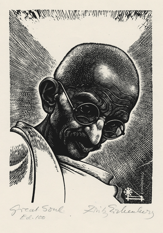 Gandhi, Great Soul by Fritz Eichenberg