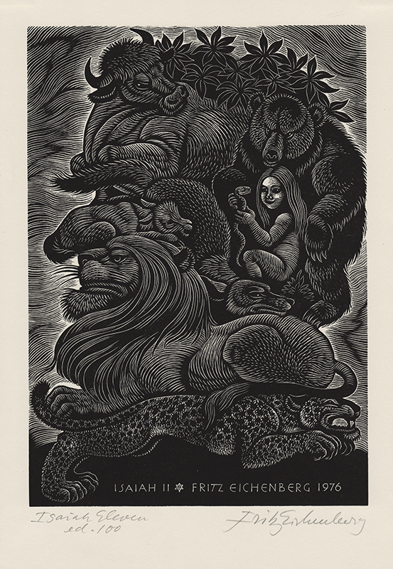 Isaiah Eleven by Fritz Eichenberg