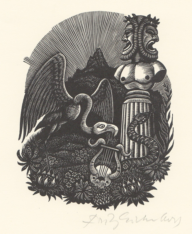 (Unidentified Vignette)(Tales of Edgar Allan Poe) by Fritz Eichenberg