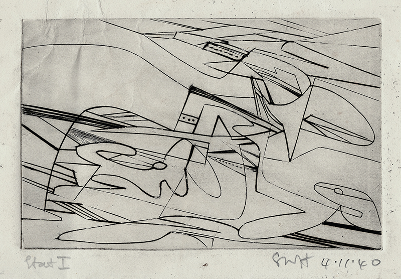 Yellow River by Stanley William Hayter