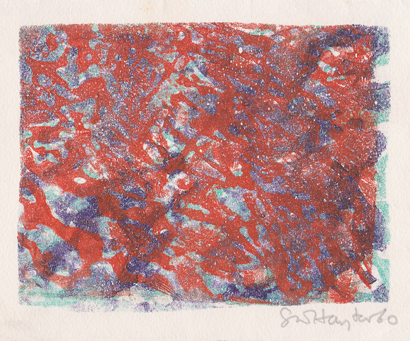 Greeting Card for 1960-61 by Stanley William Hayter