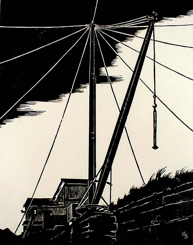 Quarry Guy Derrick by Gerhard H. Bakker