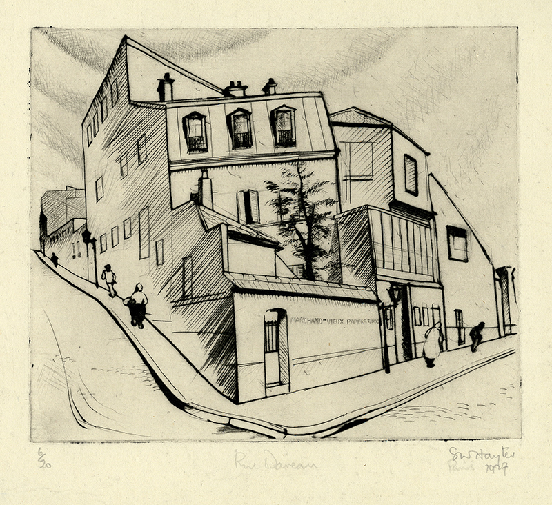 Rue Dareau by Stanley William Hayter