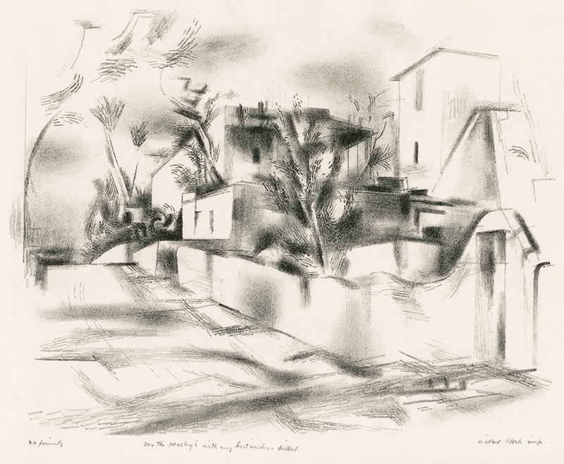 Santa Fe (a.k.a. Landscape) by Willard Nash